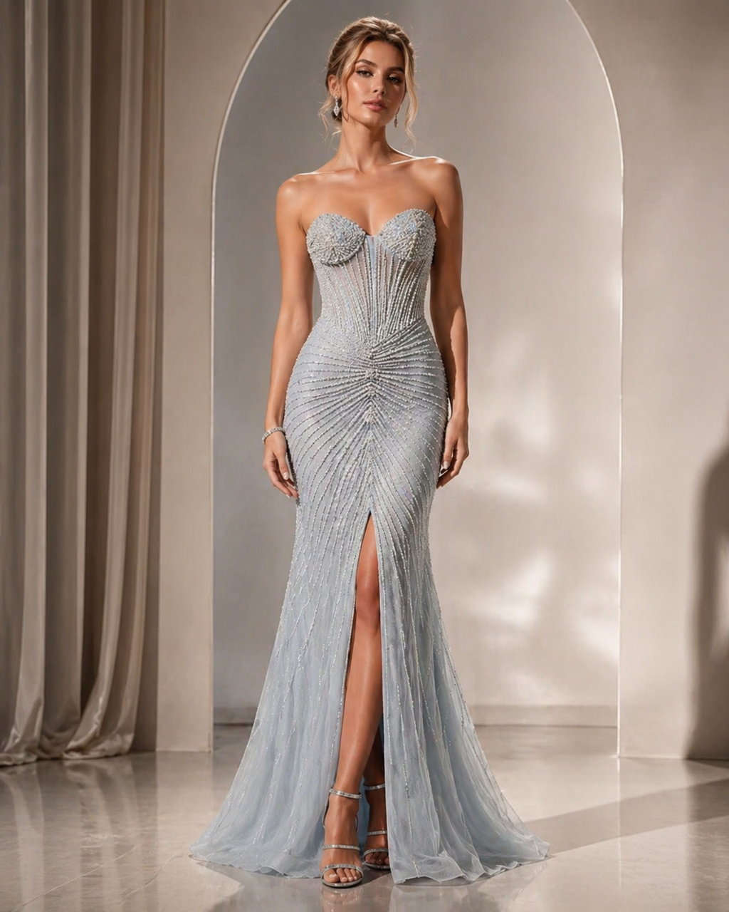 Celeste Radiance Gown